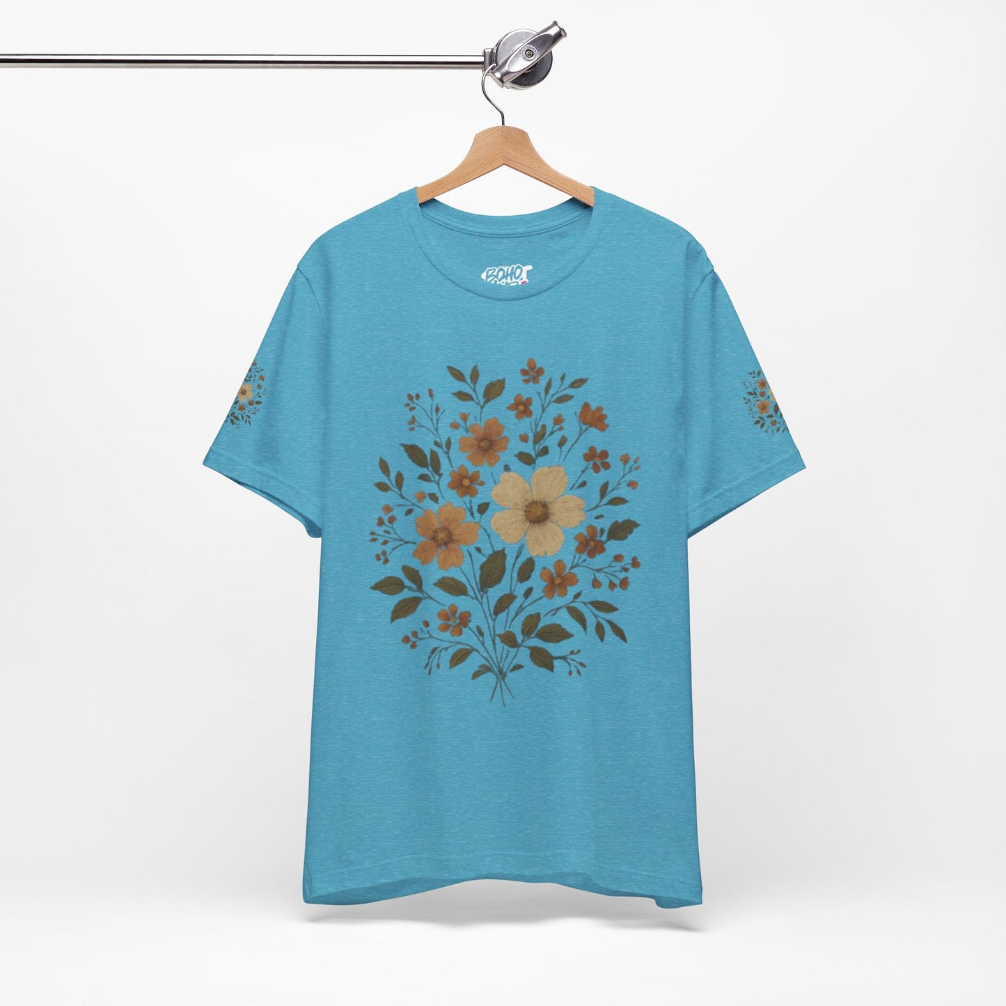 Boho Floral Tee Boho Wear