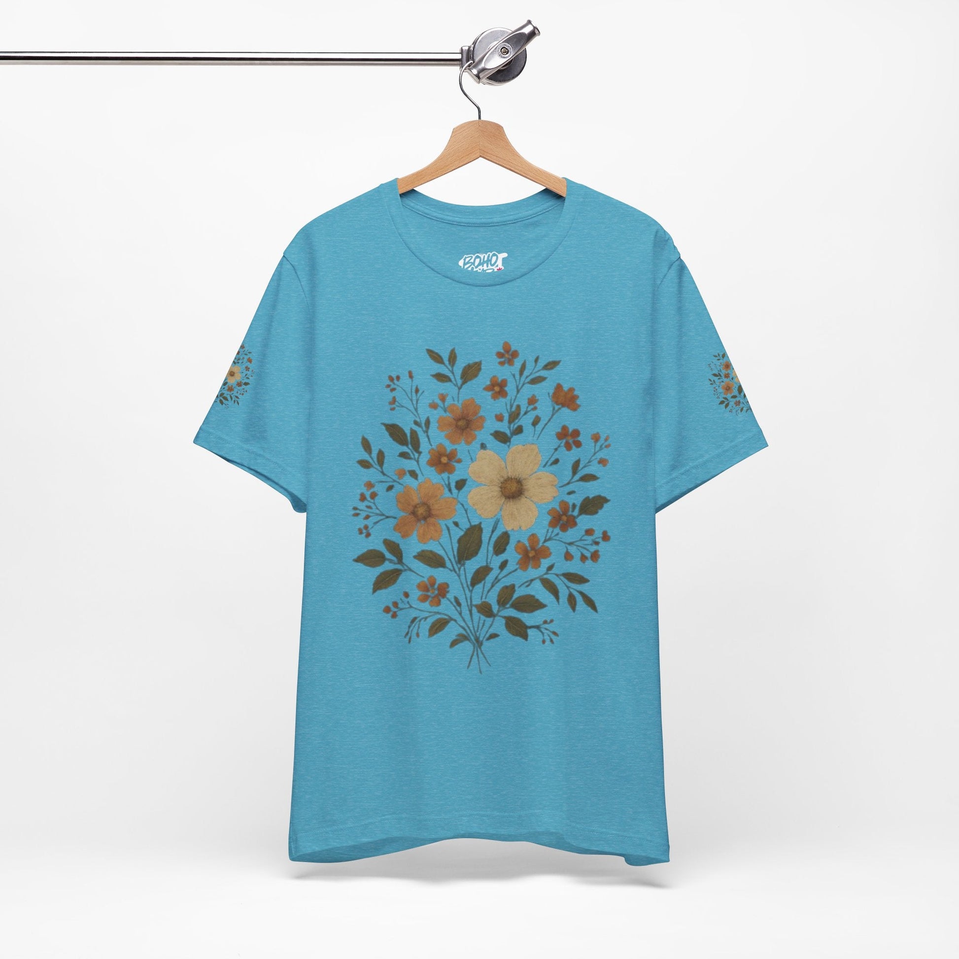 Boho Floral Tee Boho Wear