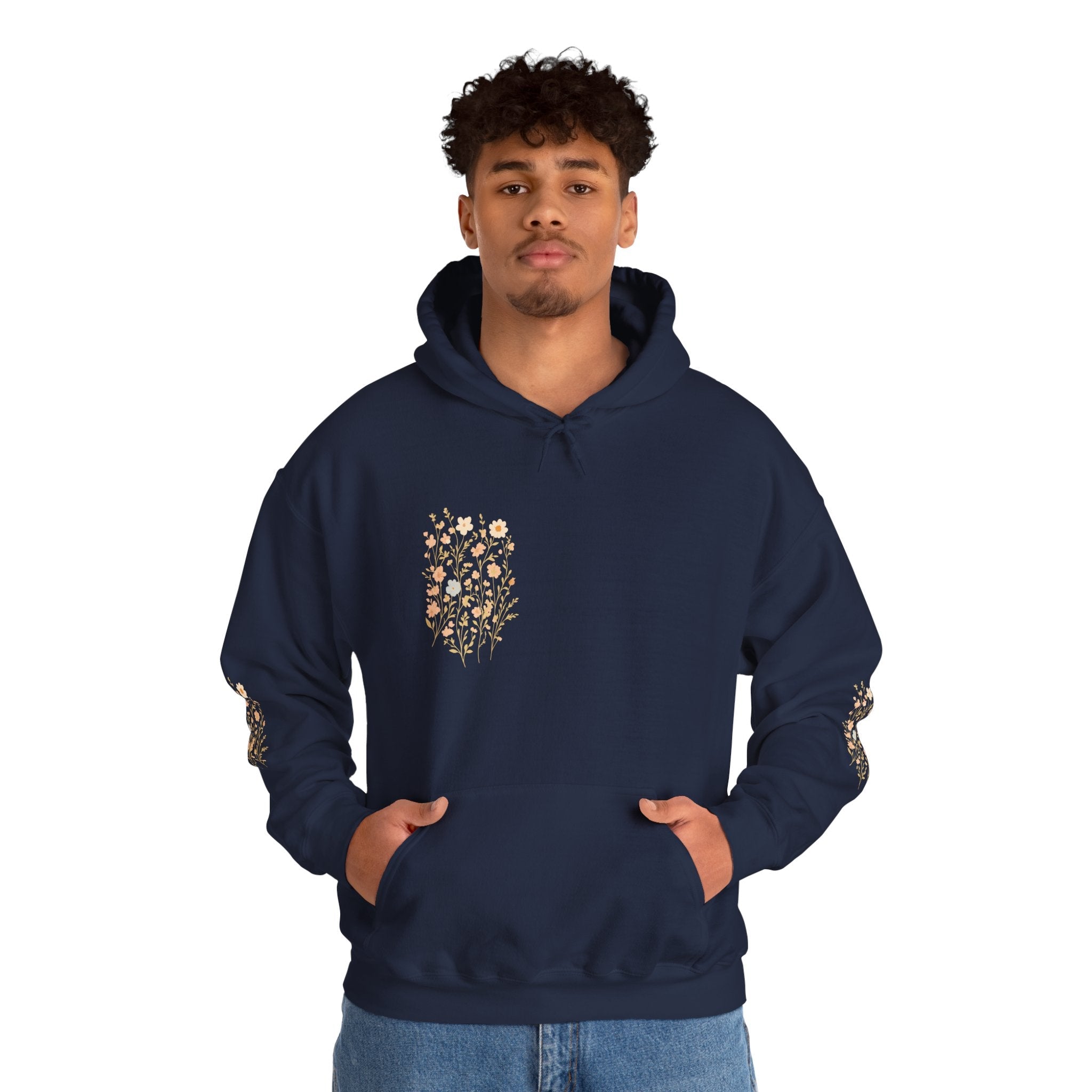 Hooded Sweatshirt - Wildflower Harmony Printify