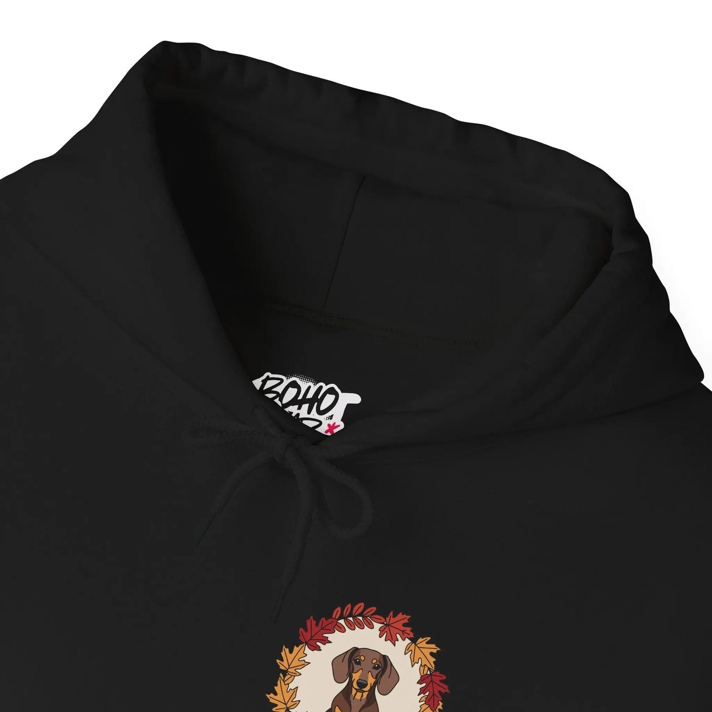 Dog Lover's Autumn Hoodie, Cozy Fall Sweatshirt, Pet Parent Gift, Seasonal Fashion, Unisex Pullover for Dog Owners Printify