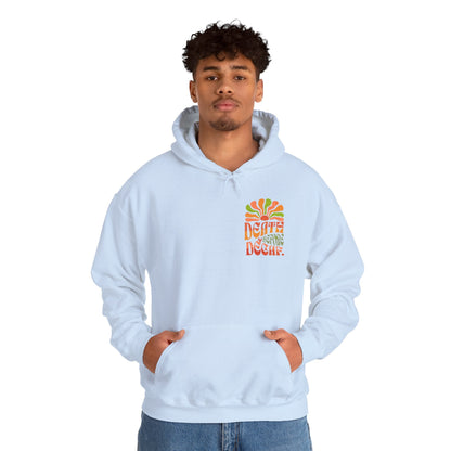 Colorful Retro Hoodie - Perfect for Cozy Days and Celebrations Printify