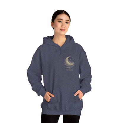 Space Embrace Hoodie Sweatshirt Printify