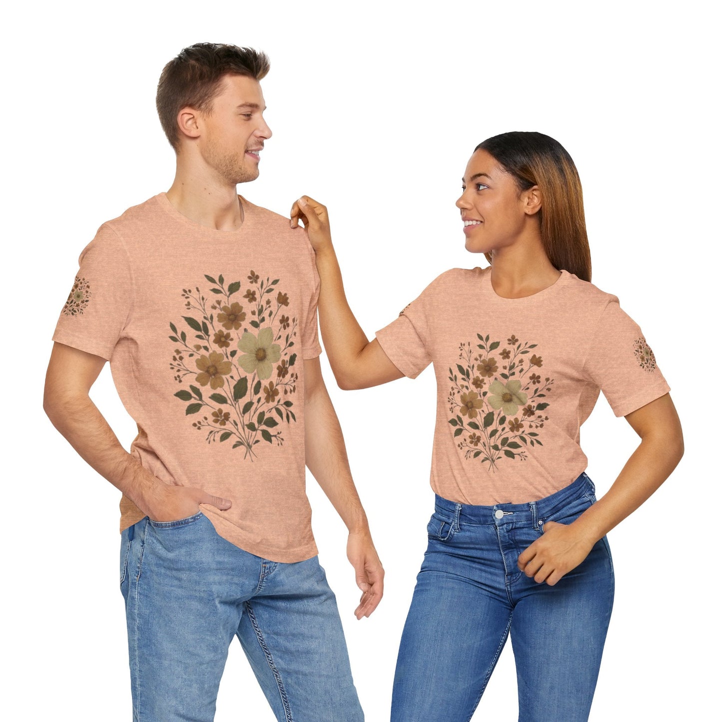 Boho Floral Tee Printify