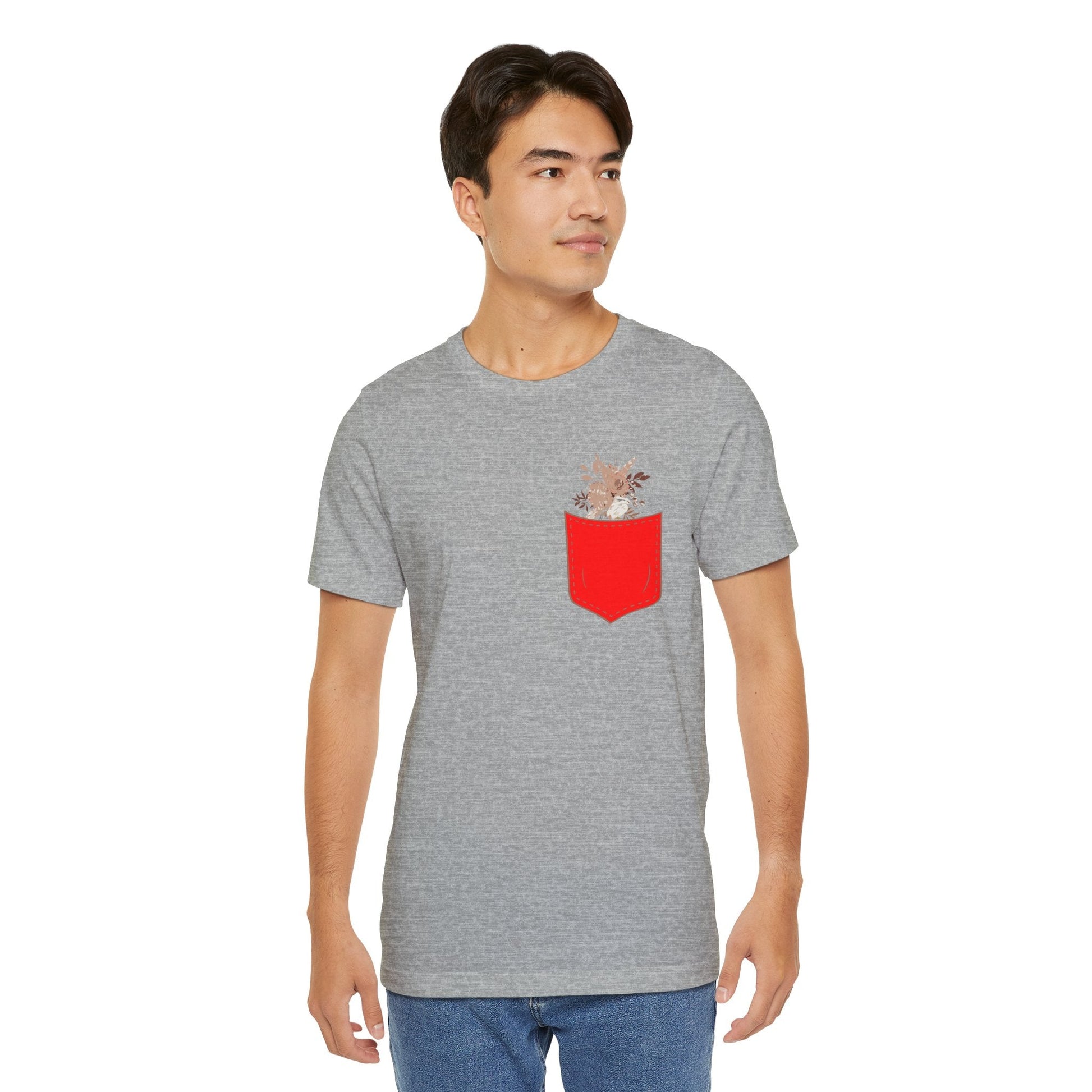 Pocket and Dry Flowers Tee Printify