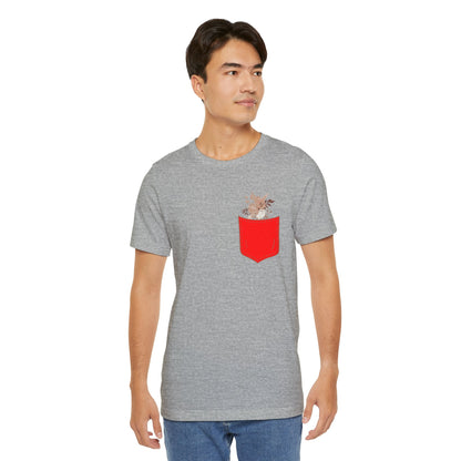 Pocket and Dry Flowers Tee Printify