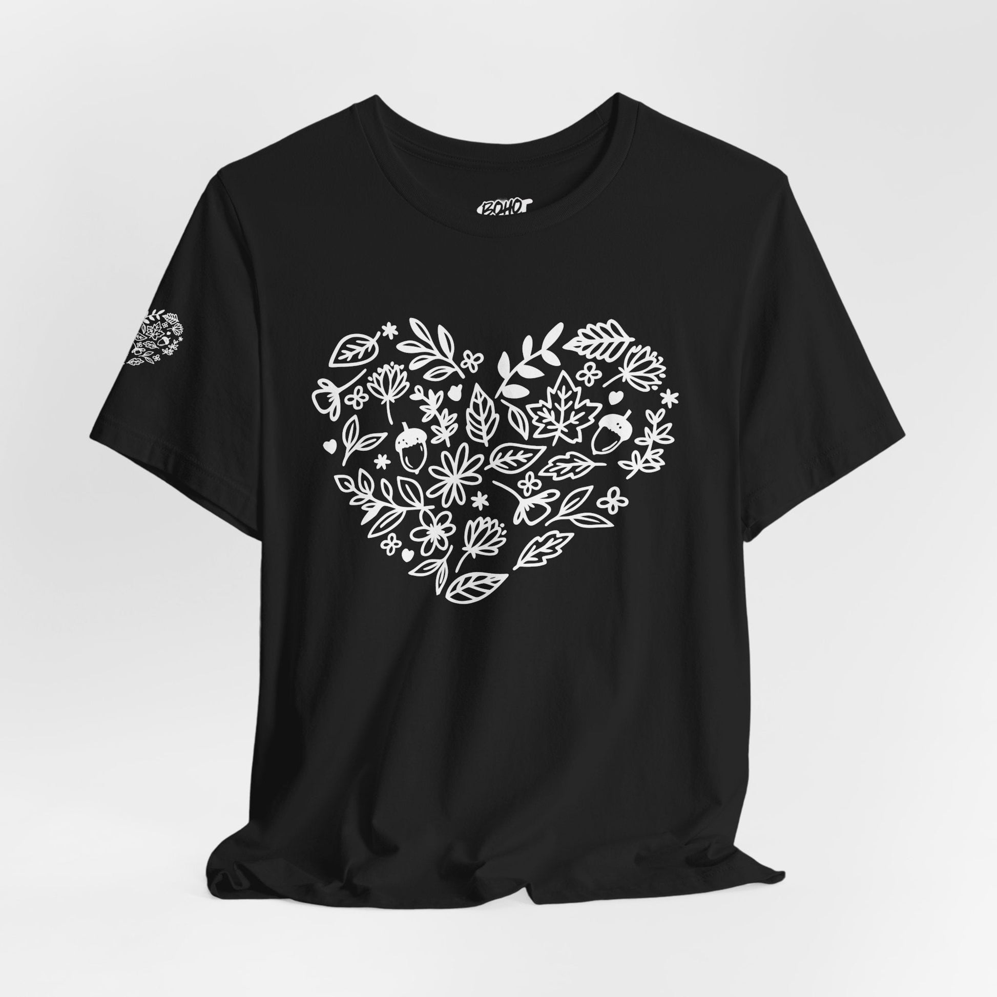 Floral Heart Tee Printify