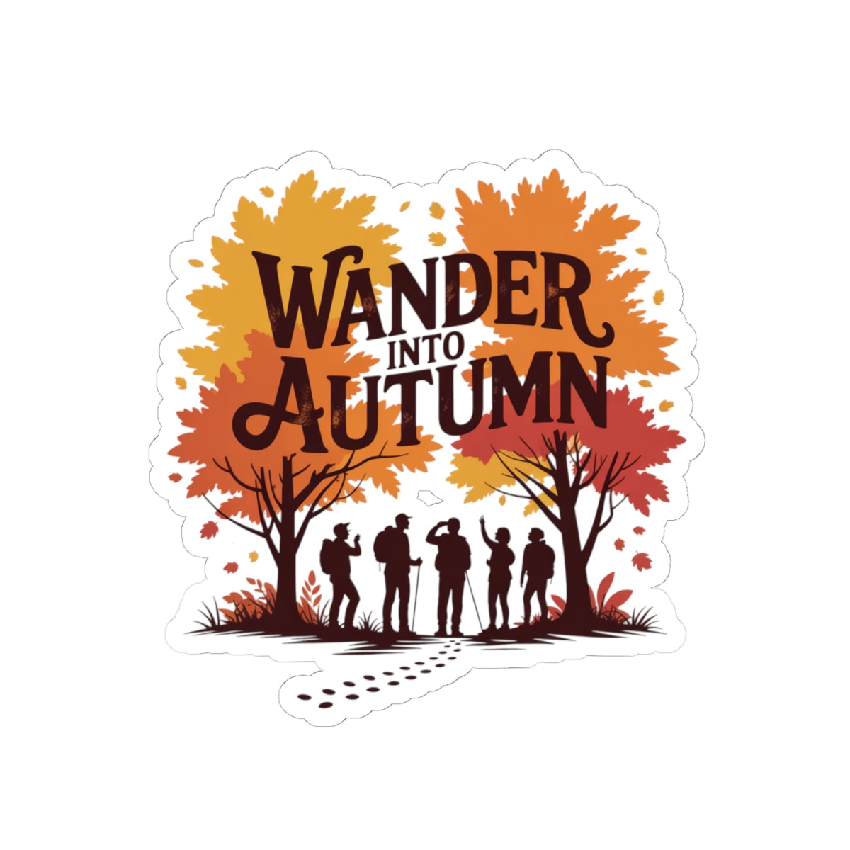 Wander into Autumn Stickers Boho Wear