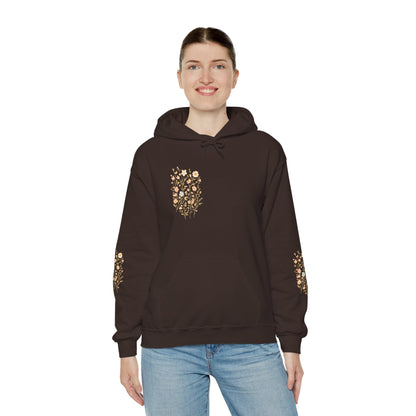 Hooded Sweatshirt - Wildflower Harmony Printify