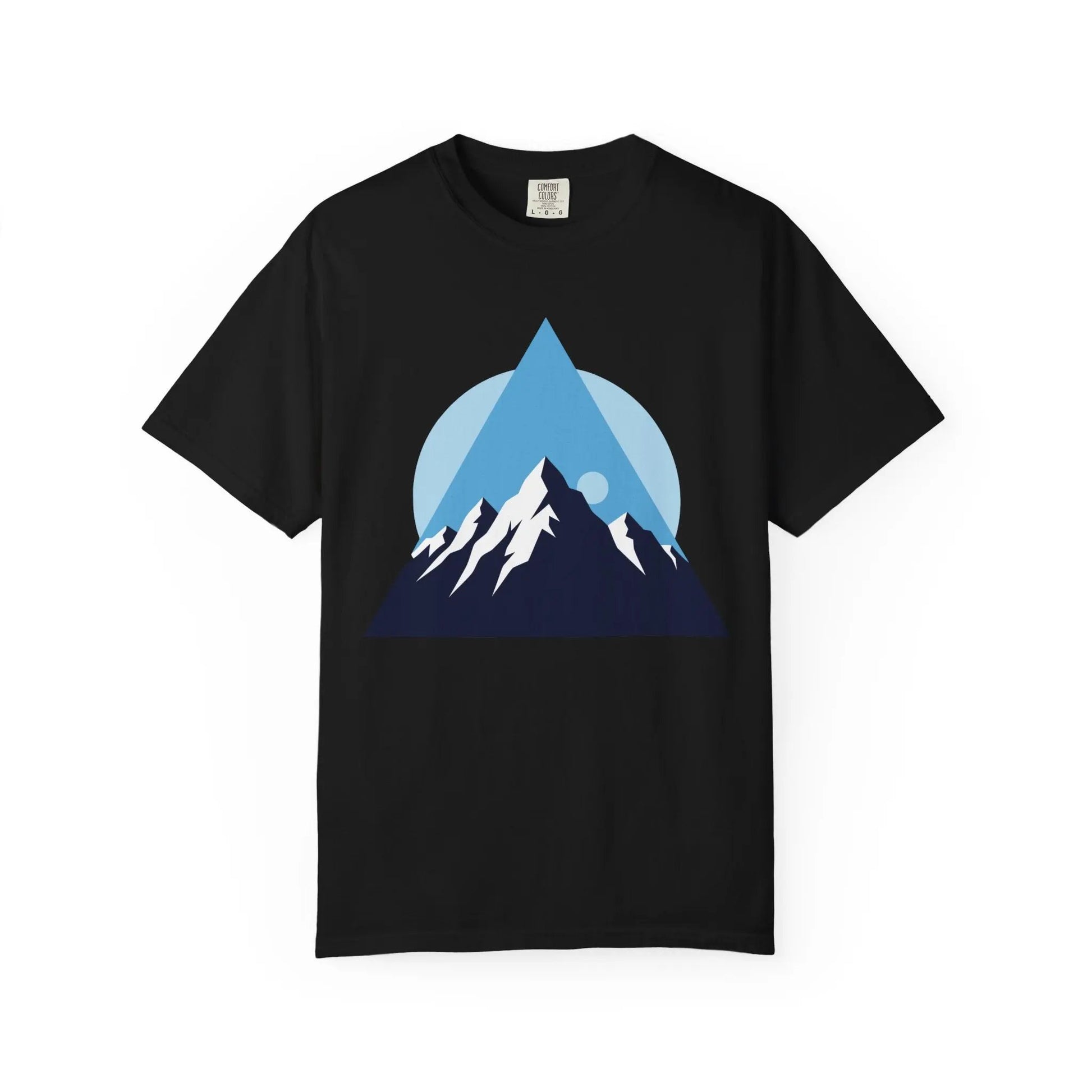 Mountain Adventure Unisex Garment-Dyed T-shirt | Nature Lover Shirt, Outdoor Gift, Hiking Tee, Graphic Tee, Travel Apparel Printify