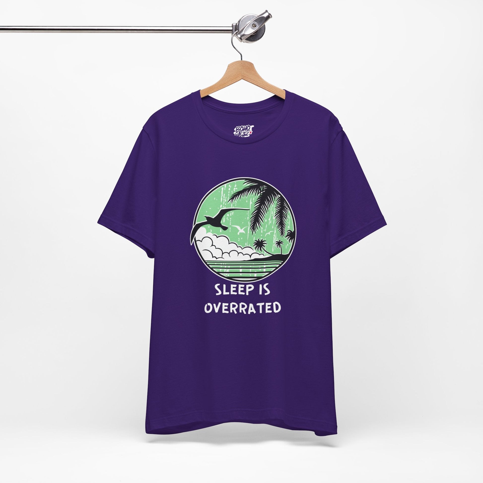 Sleepy Days Unisex Tee: Beach Lovers Boho Wear