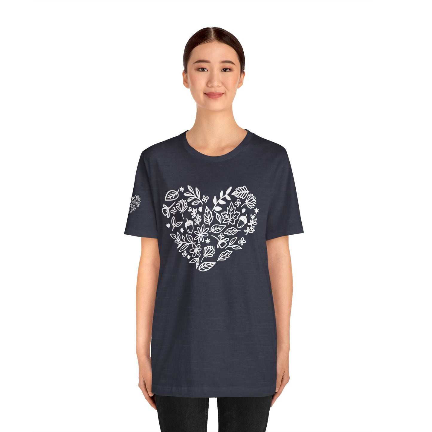 Floral Heart Tee