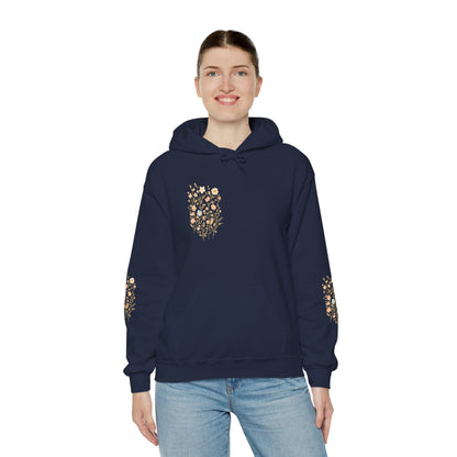 Hooded Sweatshirt - Wildflower Harmony Printify