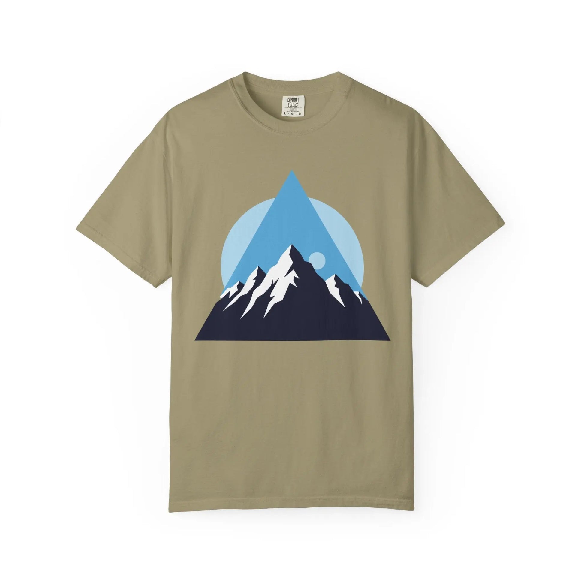 Mountain Adventure Unisex Garment-Dyed T-shirt | Nature Lover Shirt, Outdoor Gift, Hiking Tee, Graphic Tee, Travel Apparel Printify