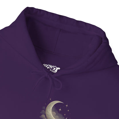 Space Embrace Hoodie Sweatshirt Printify