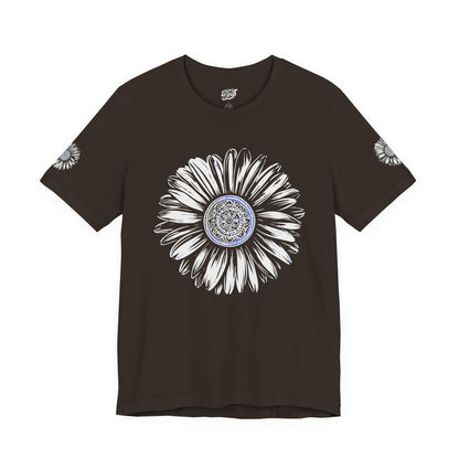 Boho Blue Mandala Tee Printify