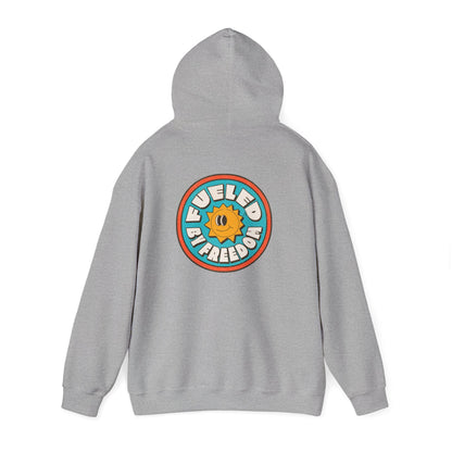 Hooded Sweatshirt Fueled by Freedom Boho Wear