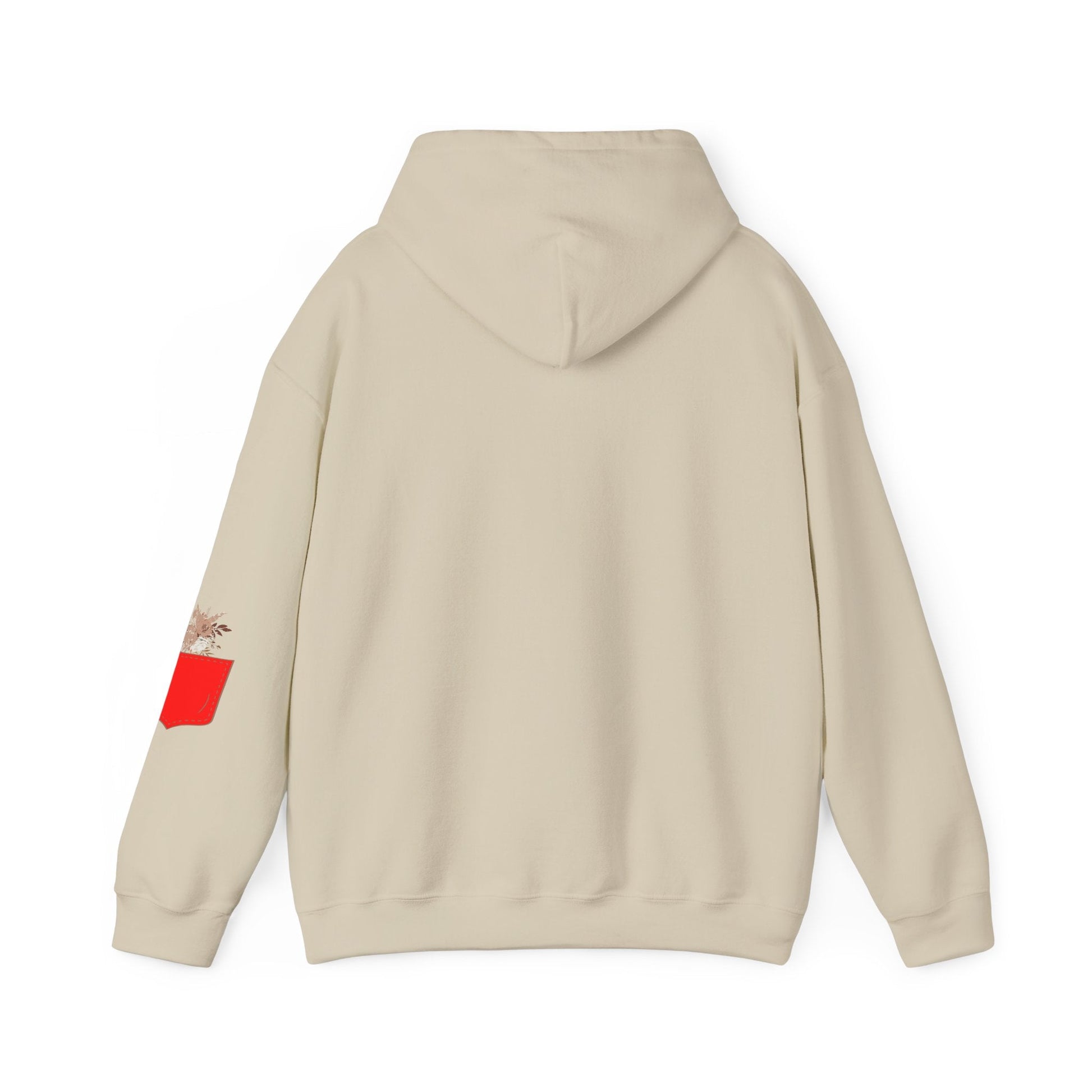 Funny Botanic Autumn Unisex Hoodie Sweatshirt with Pocket Flowers Printify