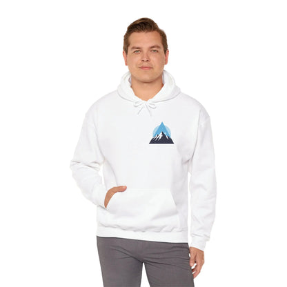 Mountain Adventure Unisex Hooded Sweatshirt - Cozy Gift for Nature Lovers, Casual Wear, Outdoor Fun, Hiking, Travel Printify