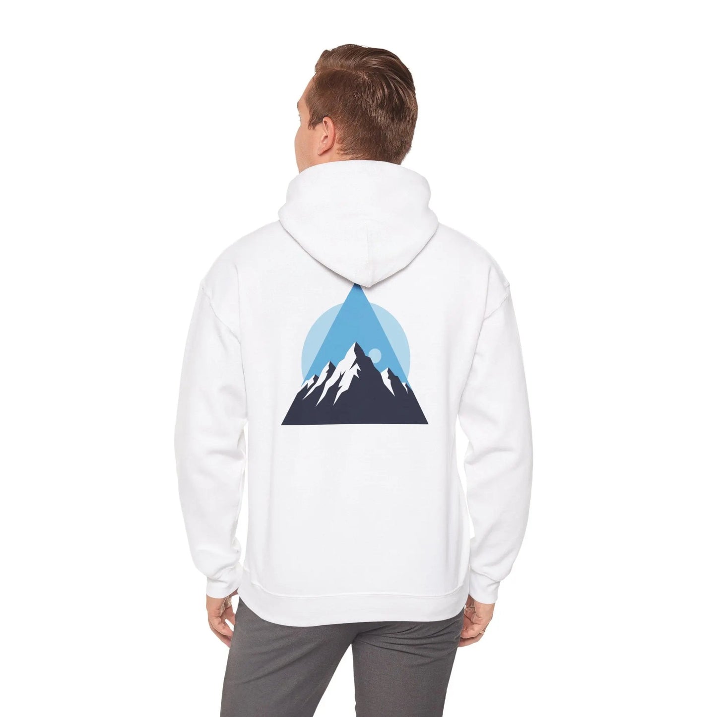 Mountain Adventure Unisex Hooded Sweatshirt - Cozy Gift for Nature Lovers, Casual Wear, Outdoor Fun, Hiking, Travel Printify
