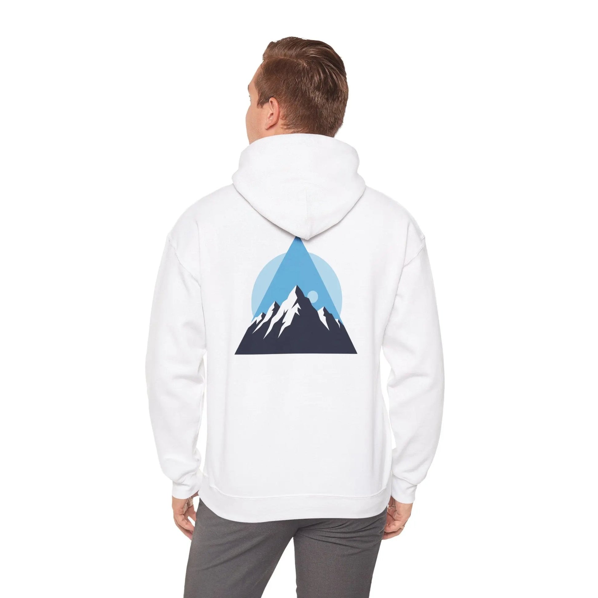 Mountain Adventure Unisex Hooded Sweatshirt - Cozy Gift for Nature Lovers, Casual Wear, Outdoor Fun, Hiking, Travel Printify