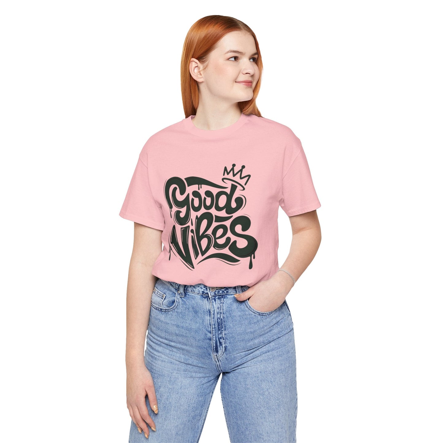 Good Vibes Unisex Jersey Tee Printify