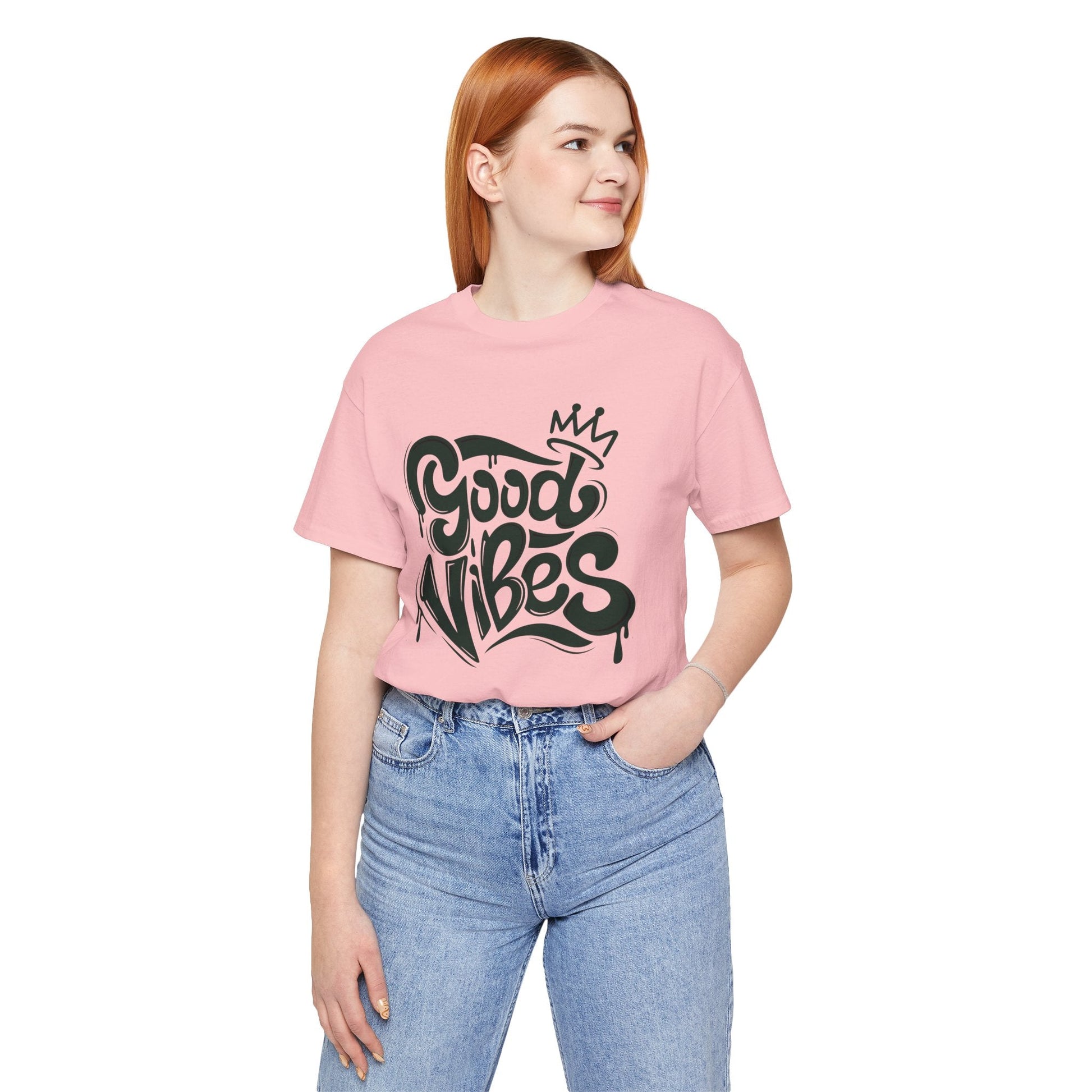 Good Vibes Unisex Jersey Tee Printify