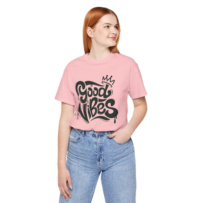 Good Vibes Unisex Jersey Tee Printify