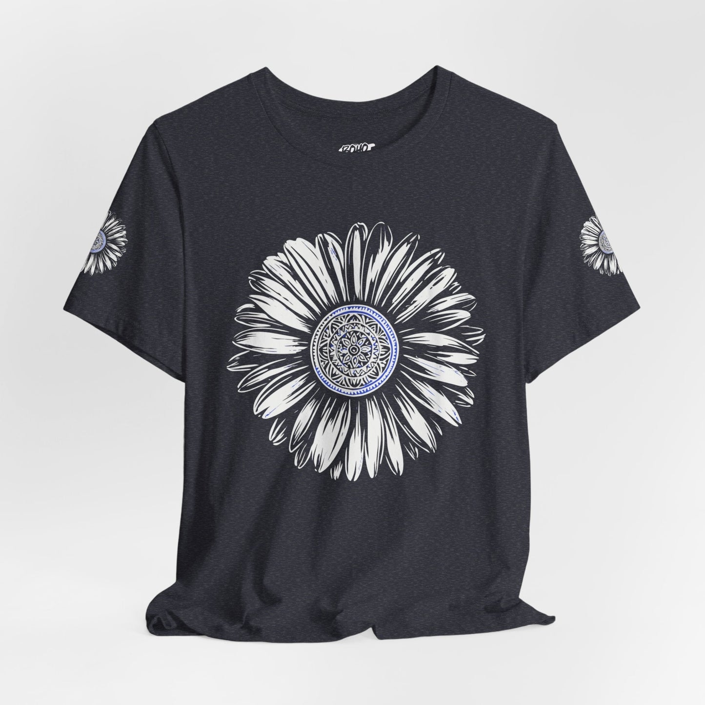 Boho Blue Mandala Tee Boho Wear