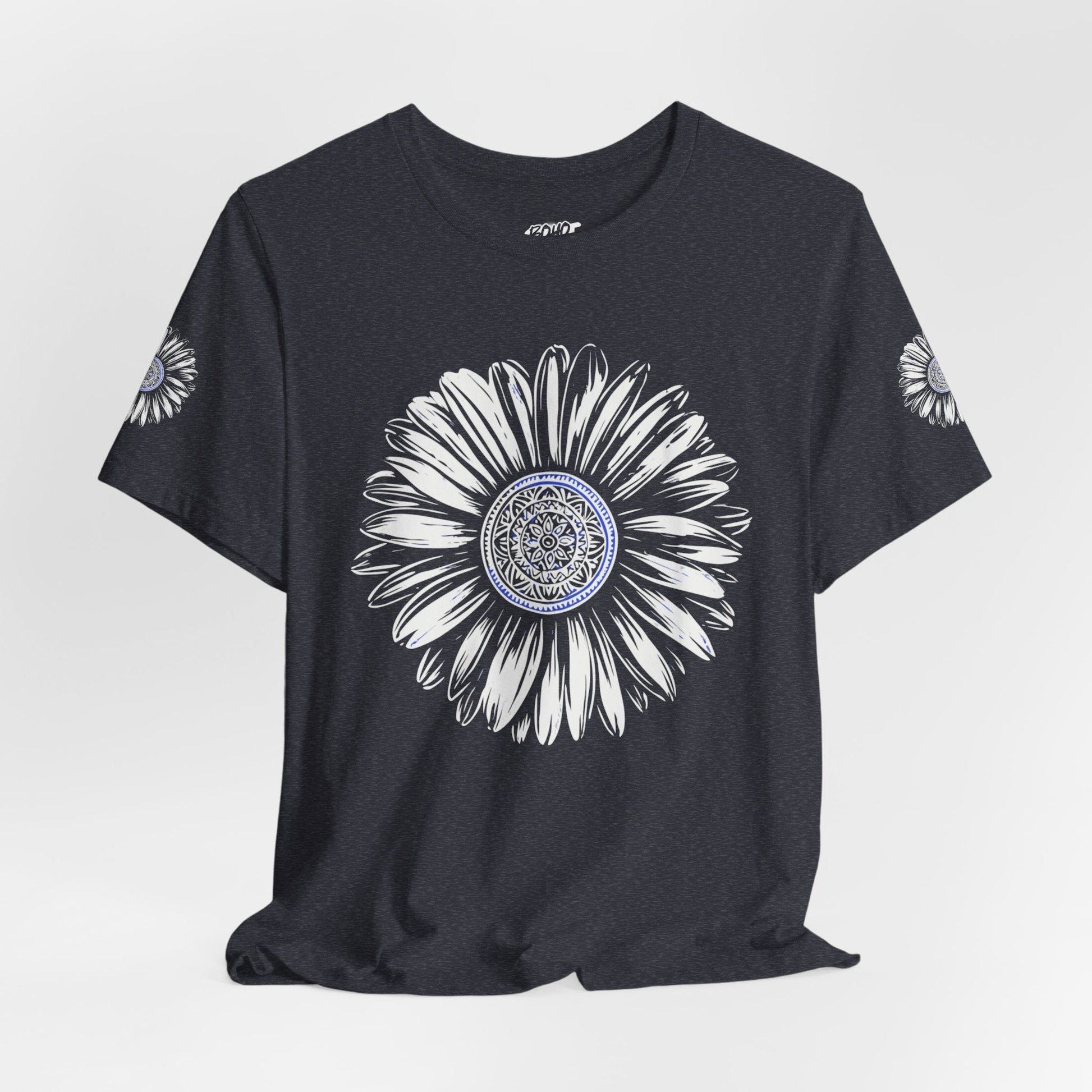 Boho Blue Mandala Tee Boho Wear