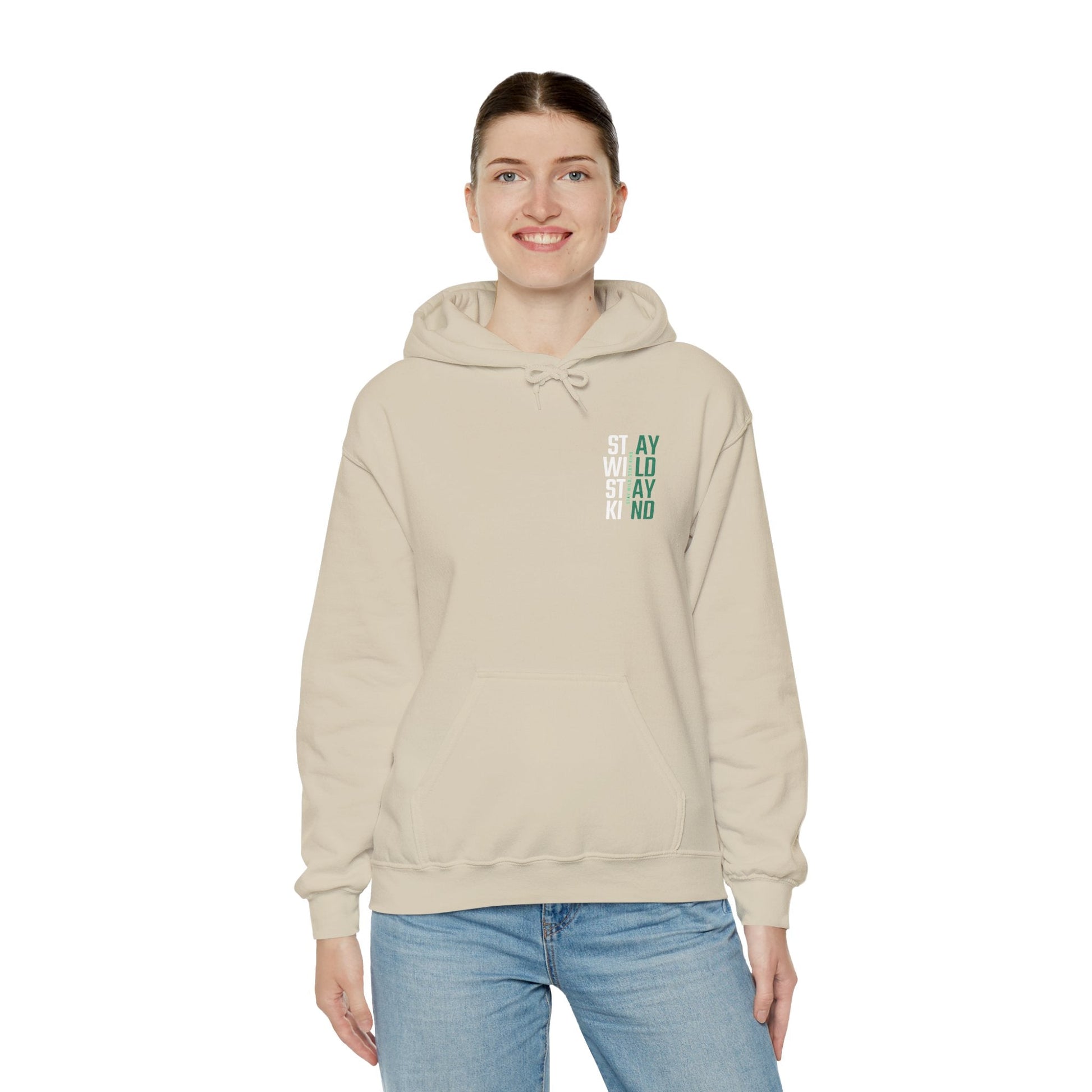 Stay Wild, Stay Kind Hoodie Printify