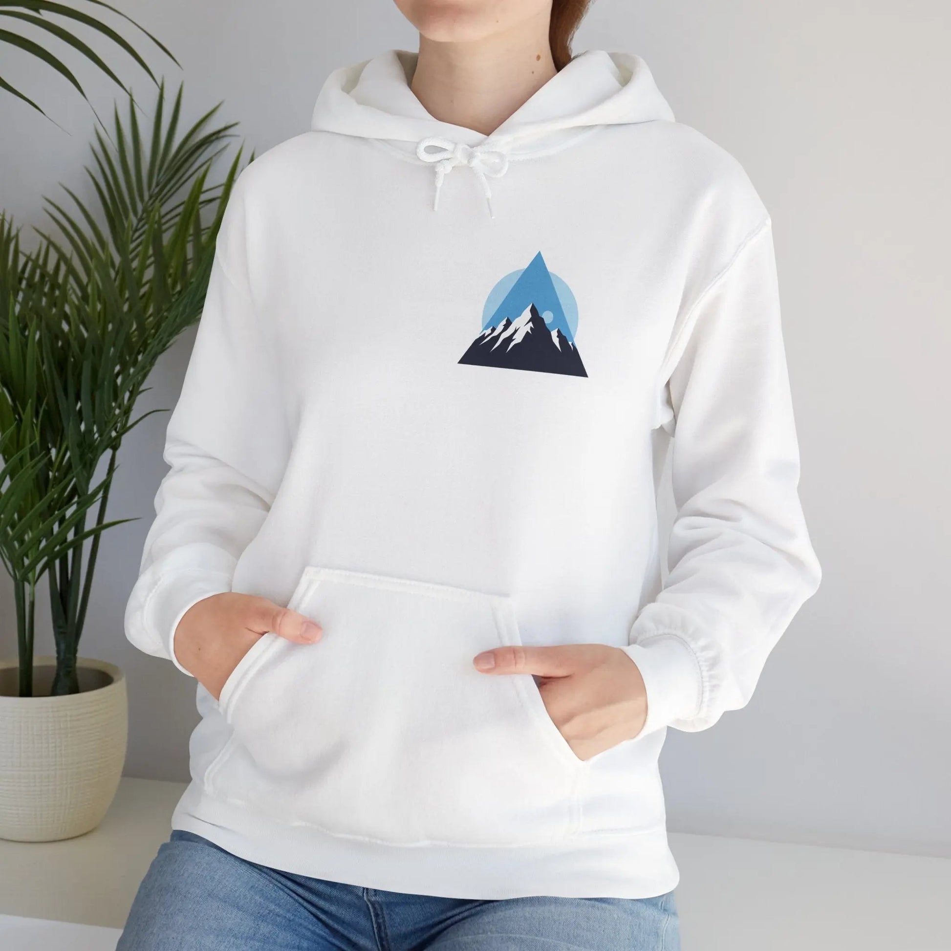 Mountain Adventure Unisex Hooded Sweatshirt - Cozy Gift for Nature Lovers, Casual Wear, Outdoor Fun, Hiking, Travel Printify