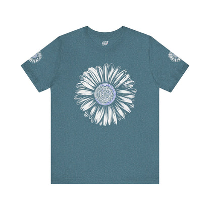 Boho Blue Mandala Tee Printify