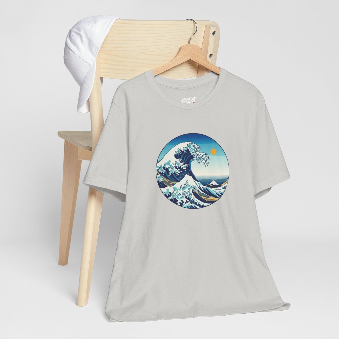 Ocean Wave Graphic Tee - Perfect for Beach Lovers, Summer Vibes, Casual Outfits, Gift for Surfers, Eco-Friendly Fashion Printify