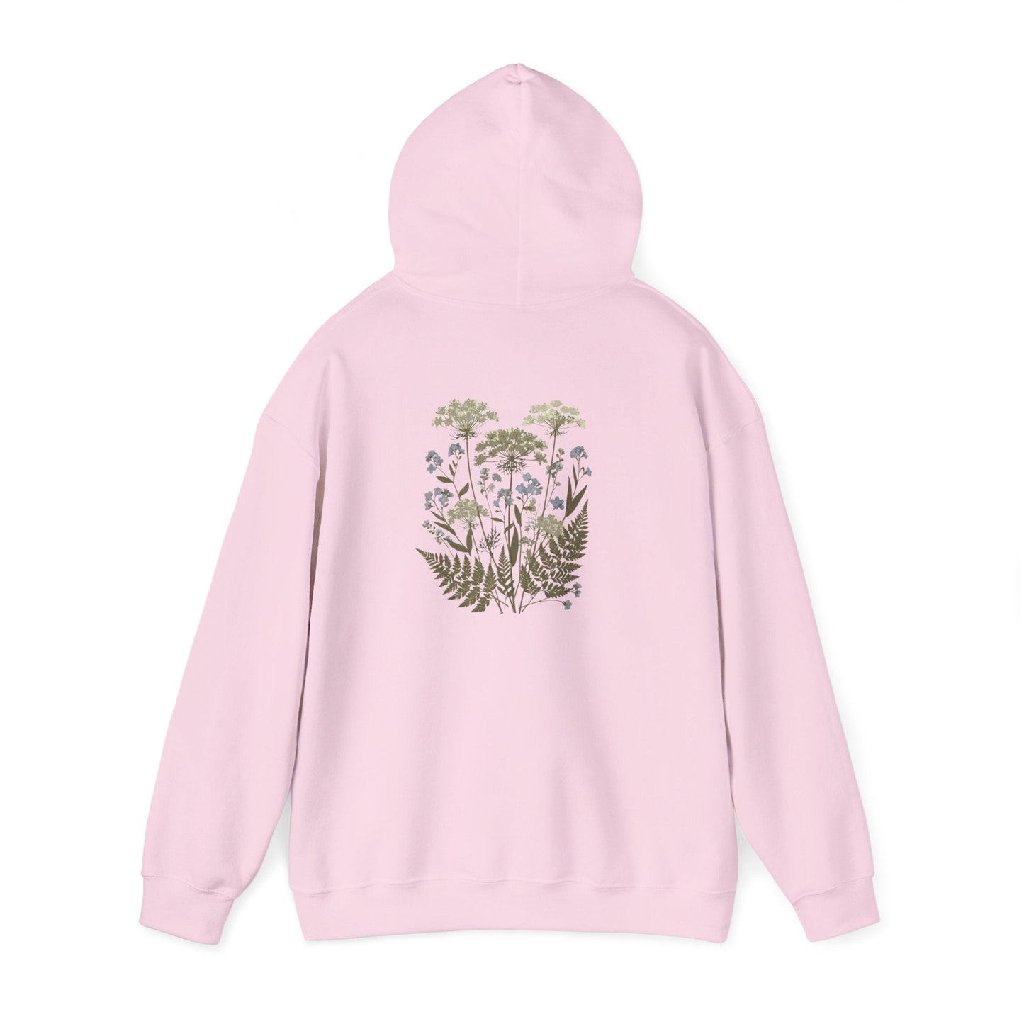 Botanical Print Unisex Hoodie - Embrace Nature Boho Wear