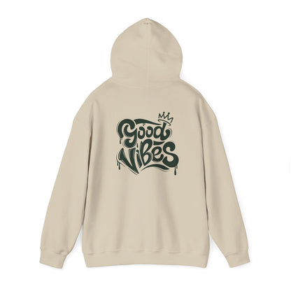 Good Vibes Unisex Heavy Blend Hoodie Printify