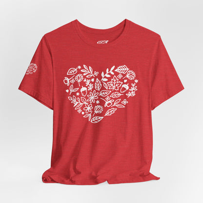 Floral Heart Tee