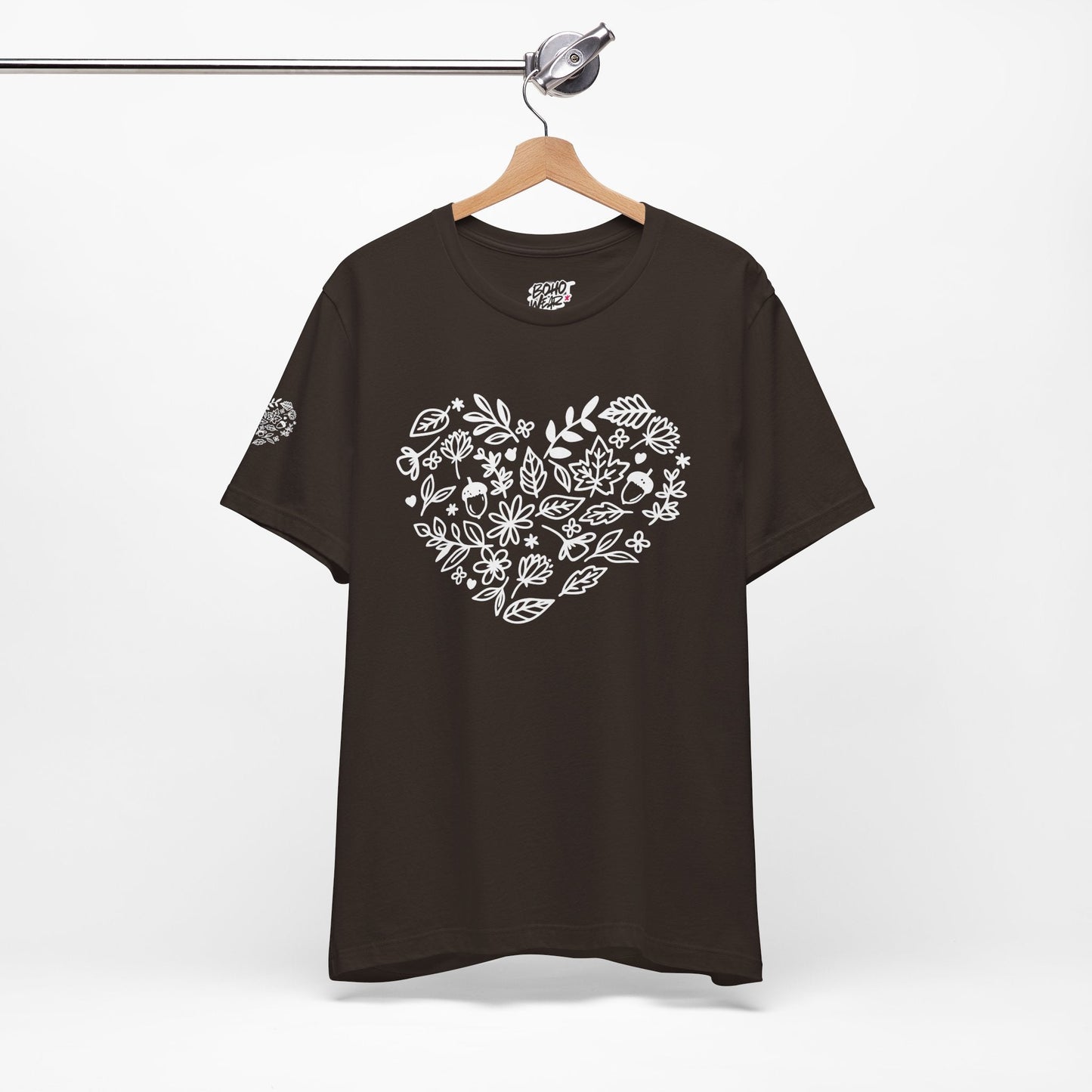 Floral Heart Tee Printify