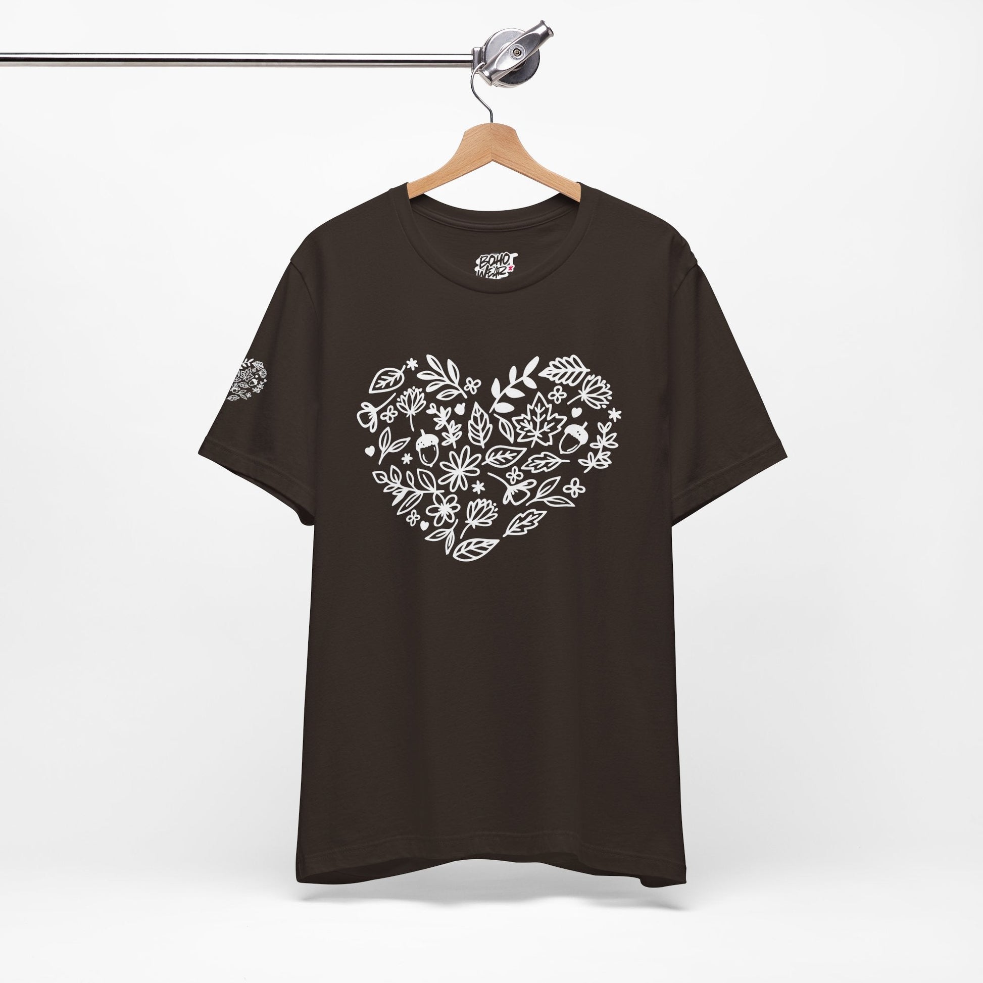 Floral Heart Tee Printify