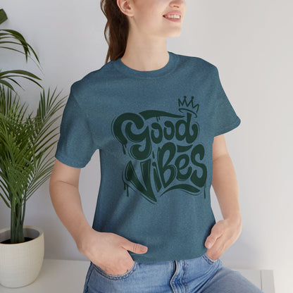 Good Vibes Unisex Jersey Tee Printify