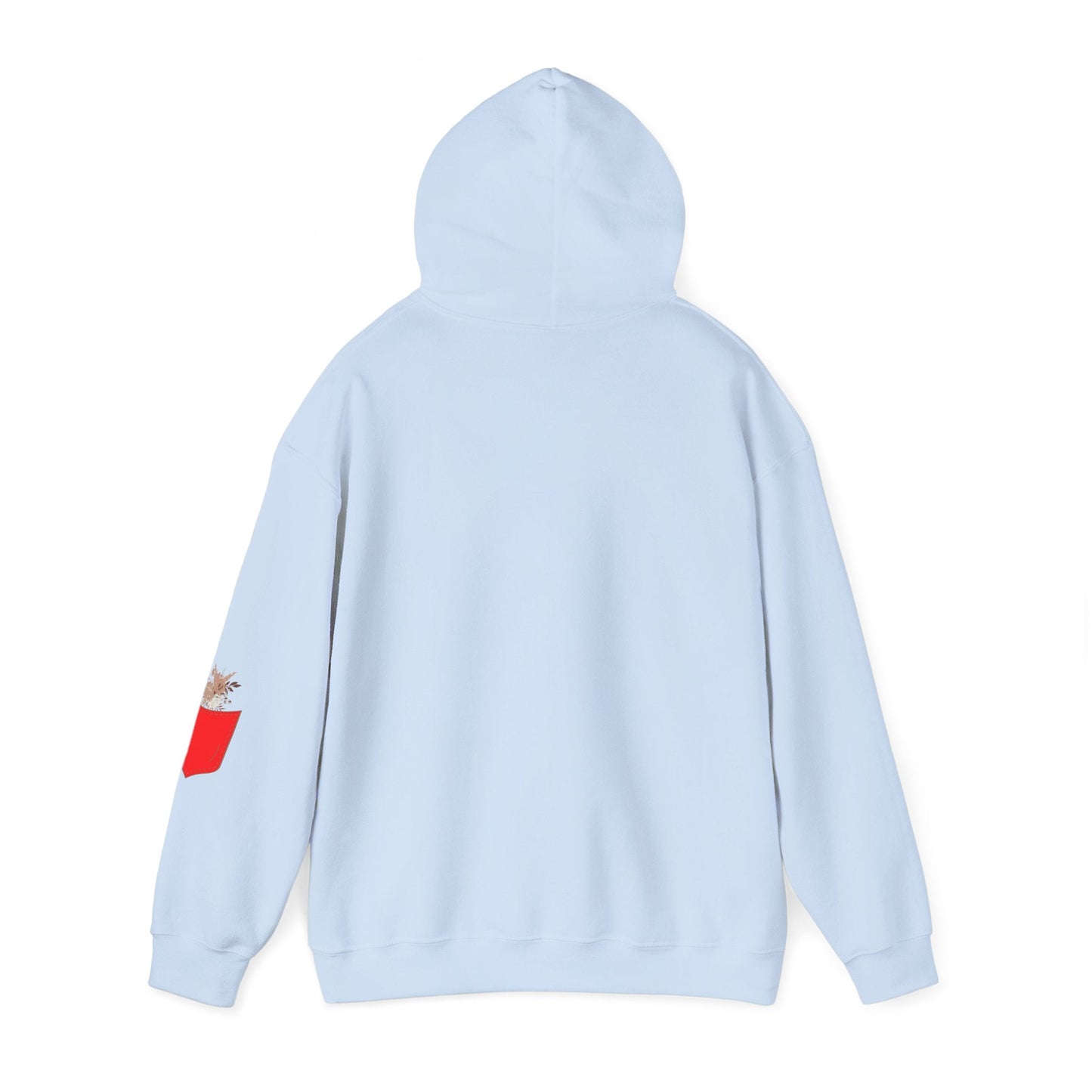 Funny Botanic Autumn Unisex Hoodie Sweatshirt with Pocket Flowers Printify