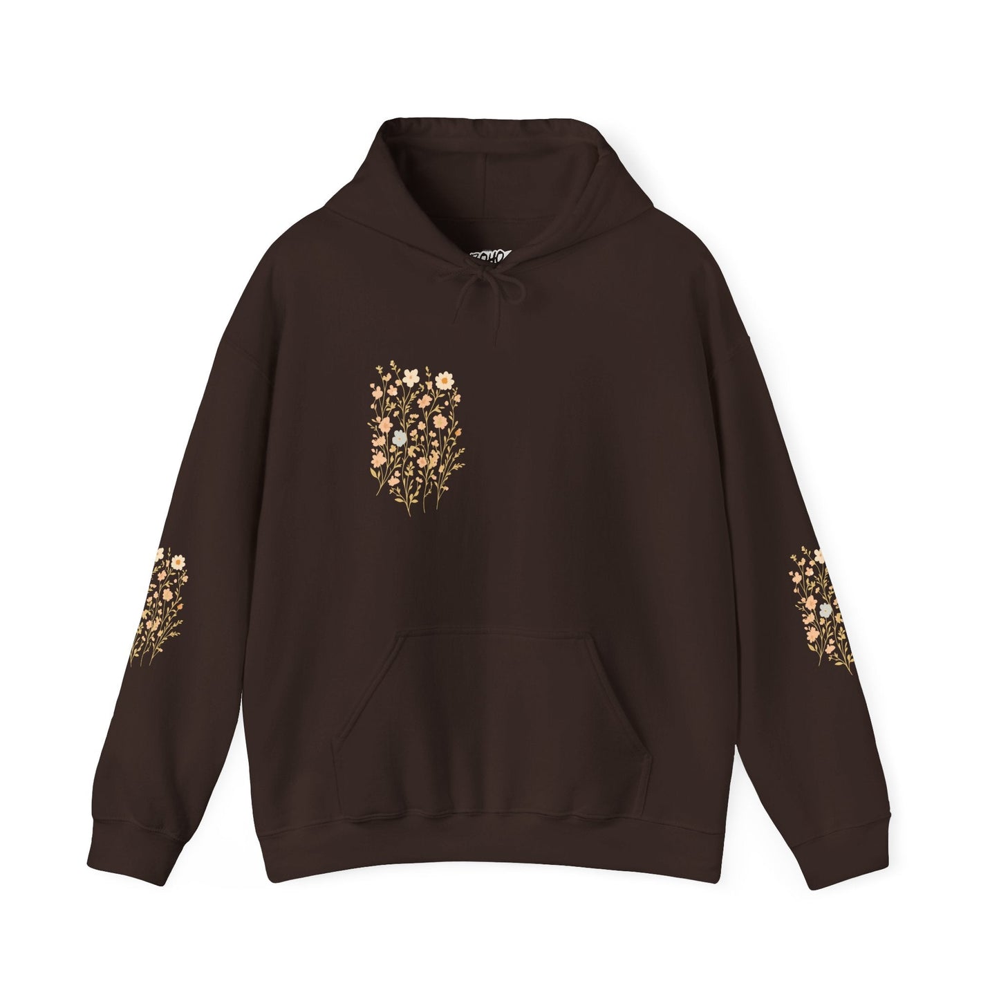Hooded Sweatshirt - Wildflower Harmony Printify
