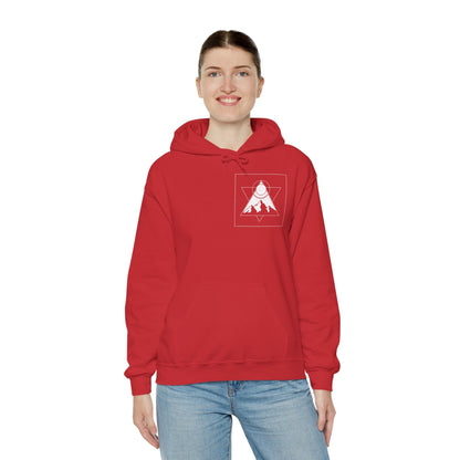 Mountain Adventure Hooded Sweatshirt Printify