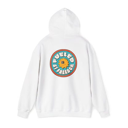 Hooded Sweatshirt Fueled by Freedom Boho Wear