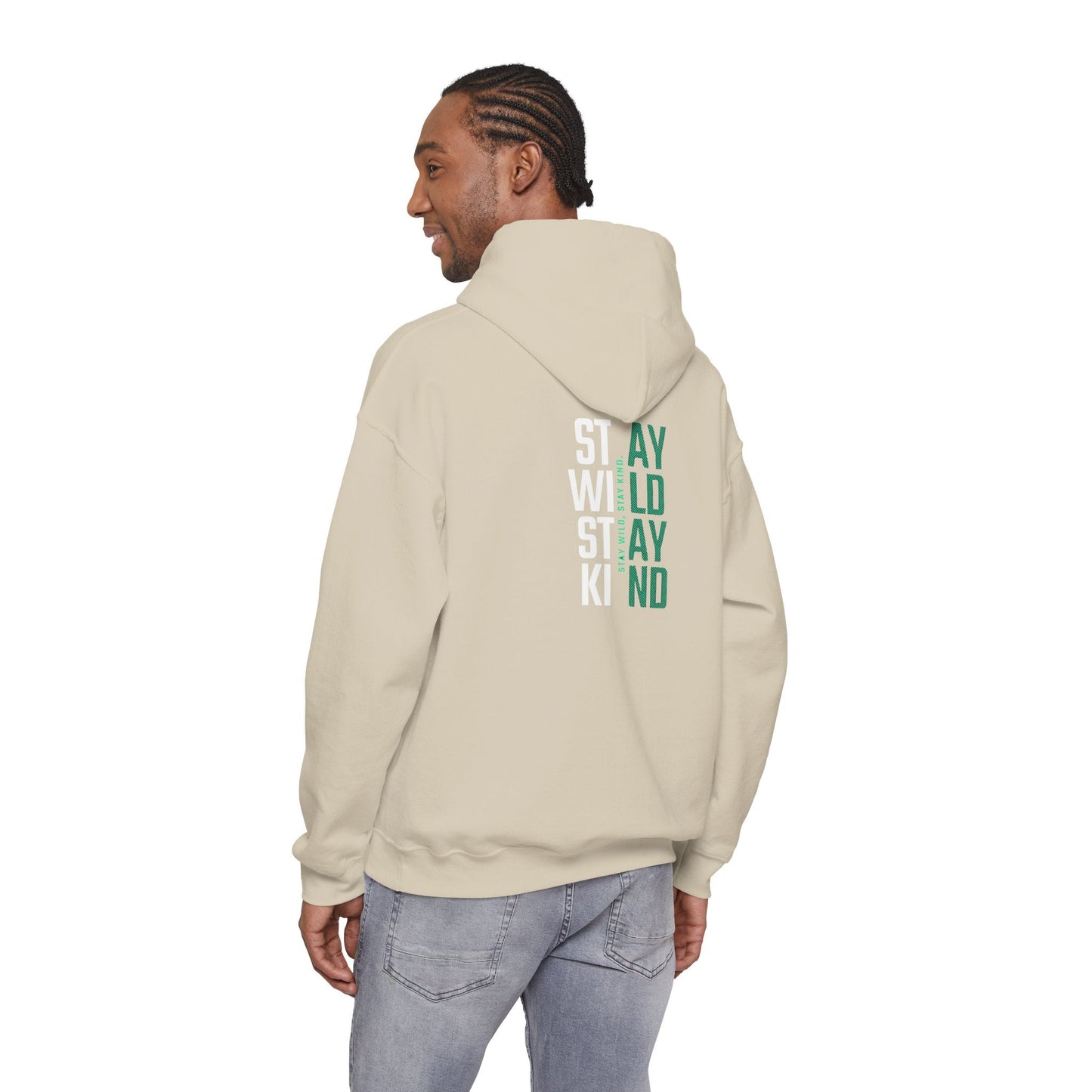 Stay Wild, Stay Kind Hoodie Printify