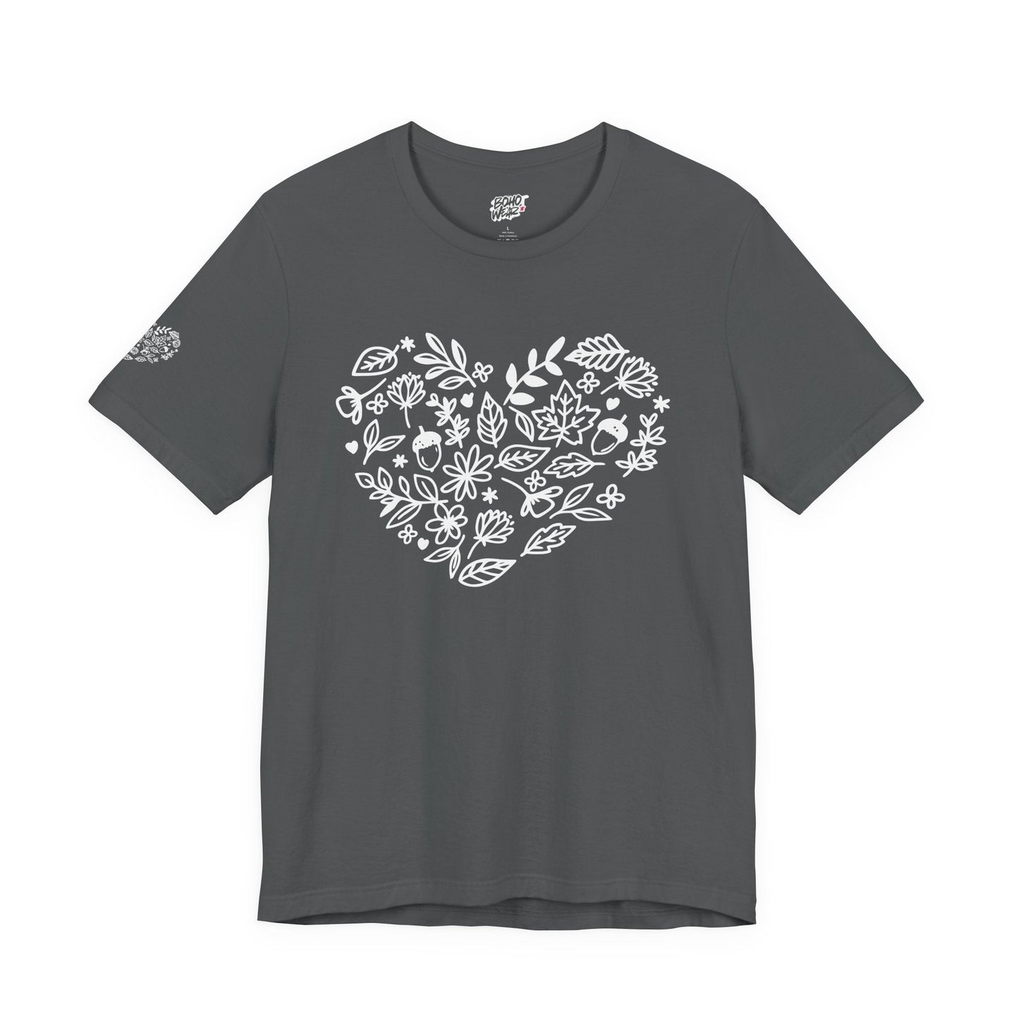 Floral Heart Tee Printify