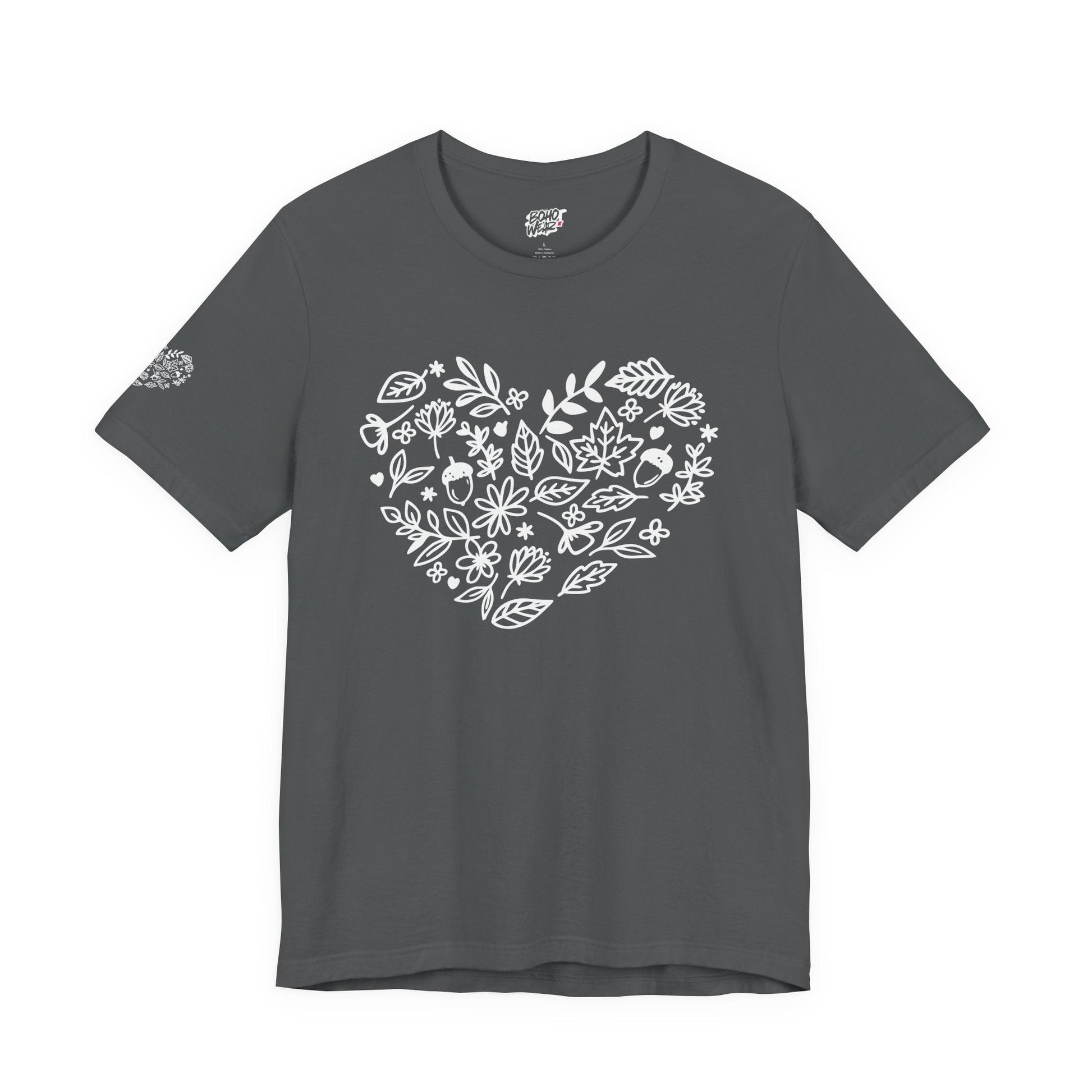 Floral Heart Tee Printify