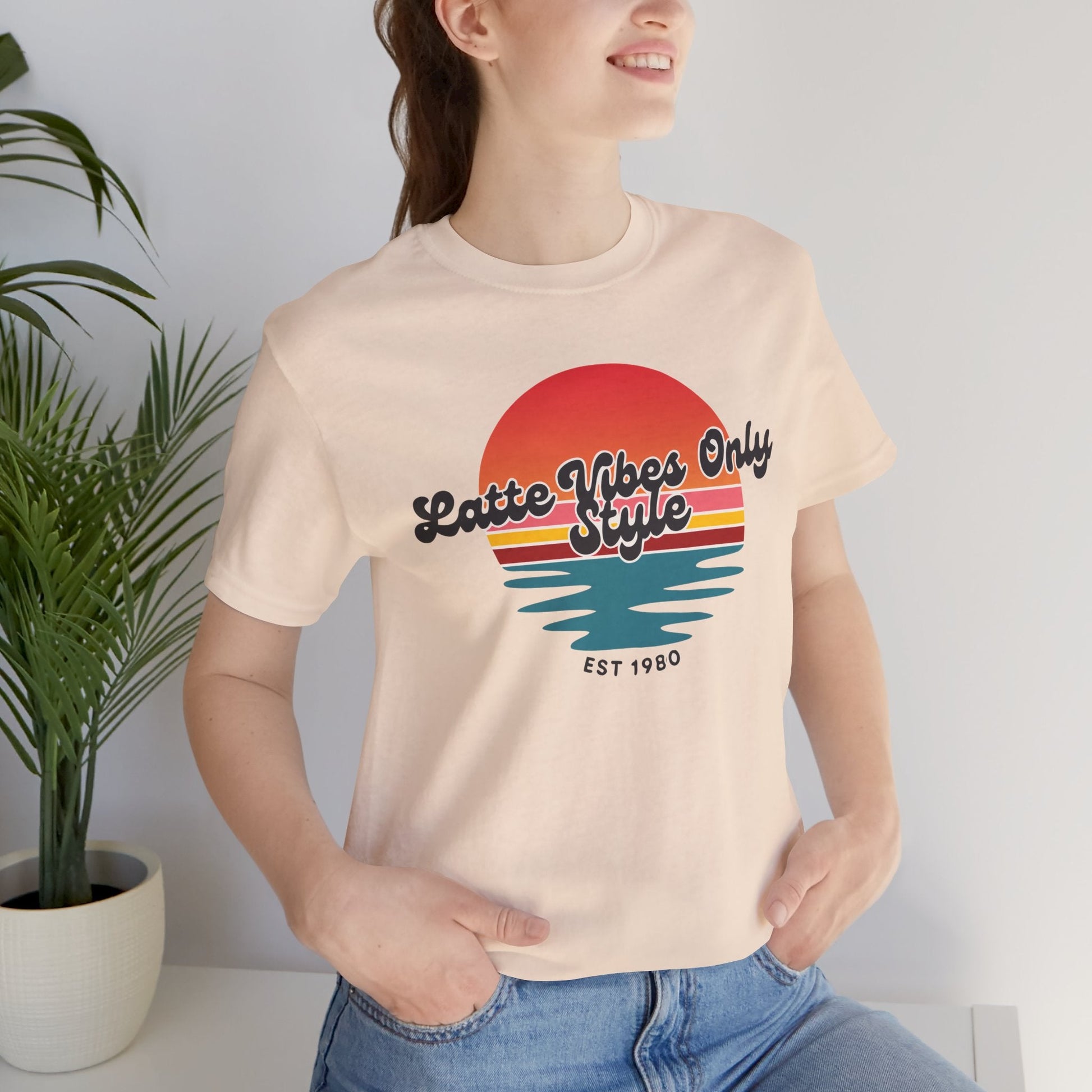 Latte Vibes Only T-Shirt Printify
