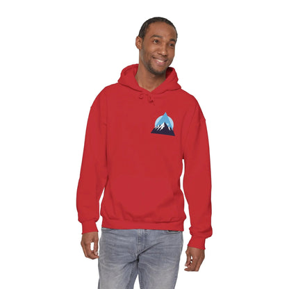 Mountain Adventure Unisex Hooded Sweatshirt - Cozy Gift for Nature Lovers, Casual Wear, Outdoor Fun, Hiking, Travel Printify