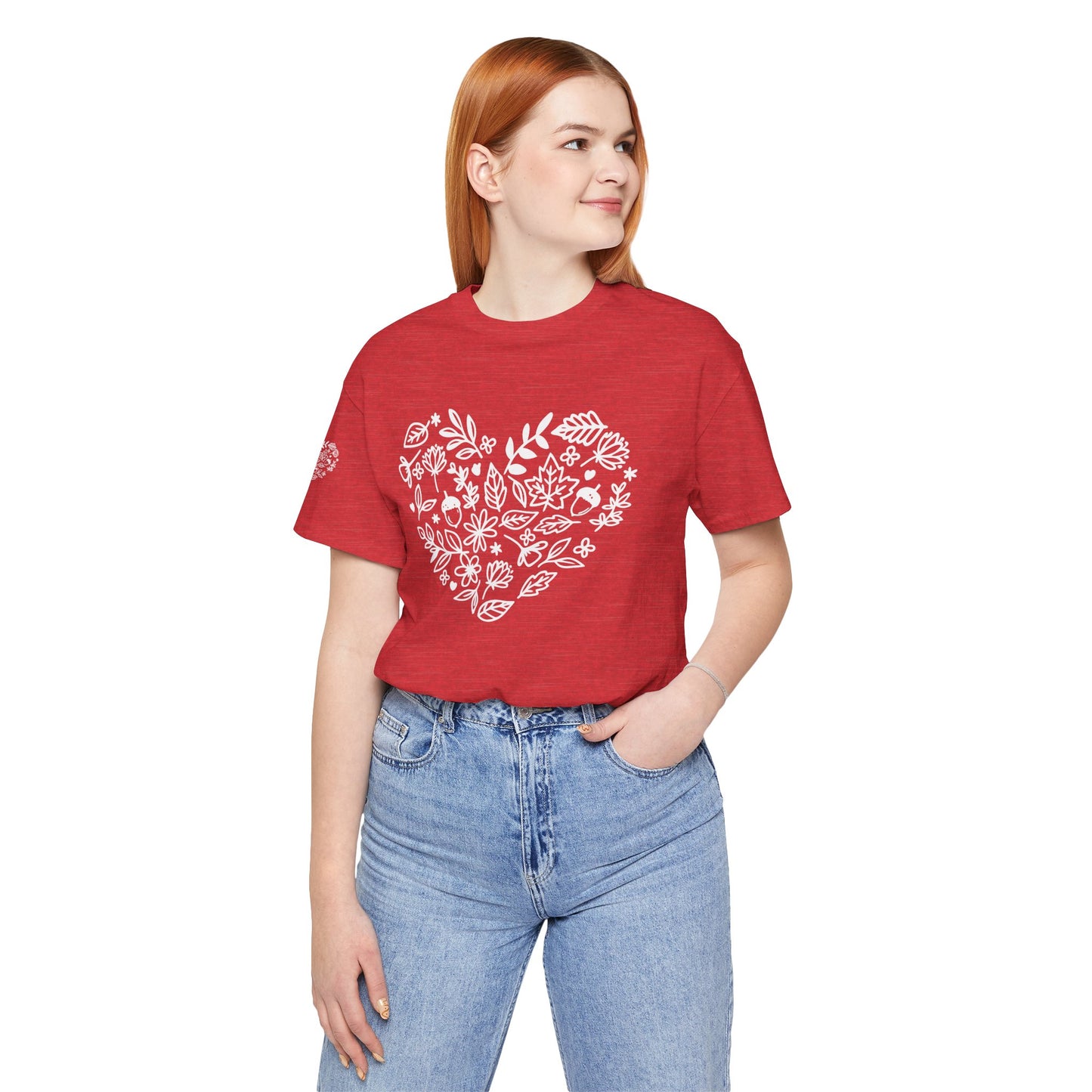 Floral Heart Tee