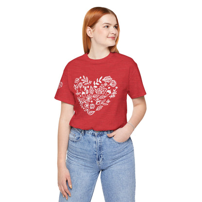 Floral Heart Tee
